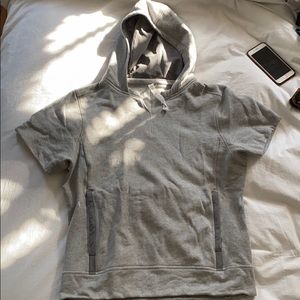 Lulu Lemon Short Sleeve Sweatshirt (with hood)
